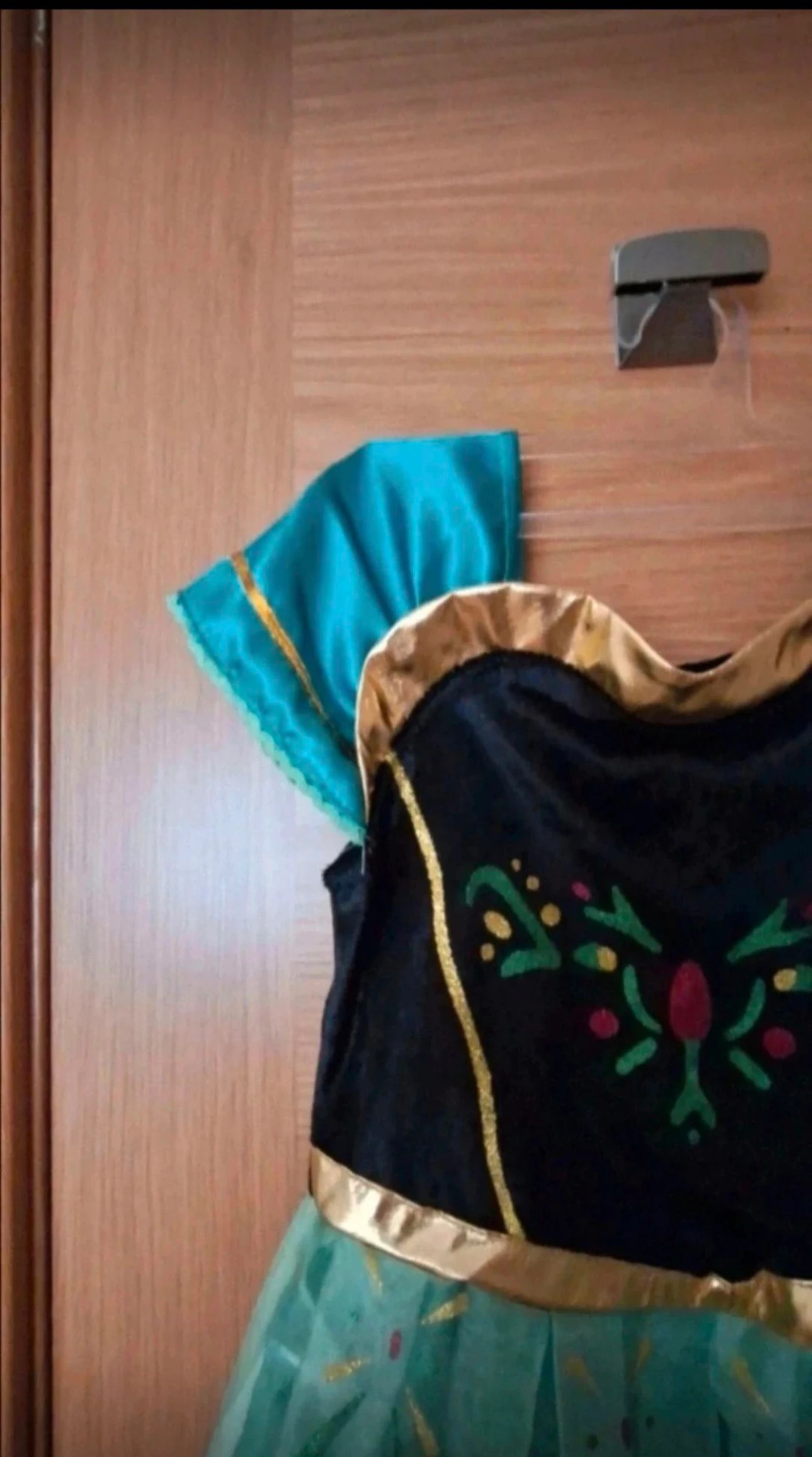 Disfraz de niña de Ana de Frozen. Talla 140 cm – photo 4